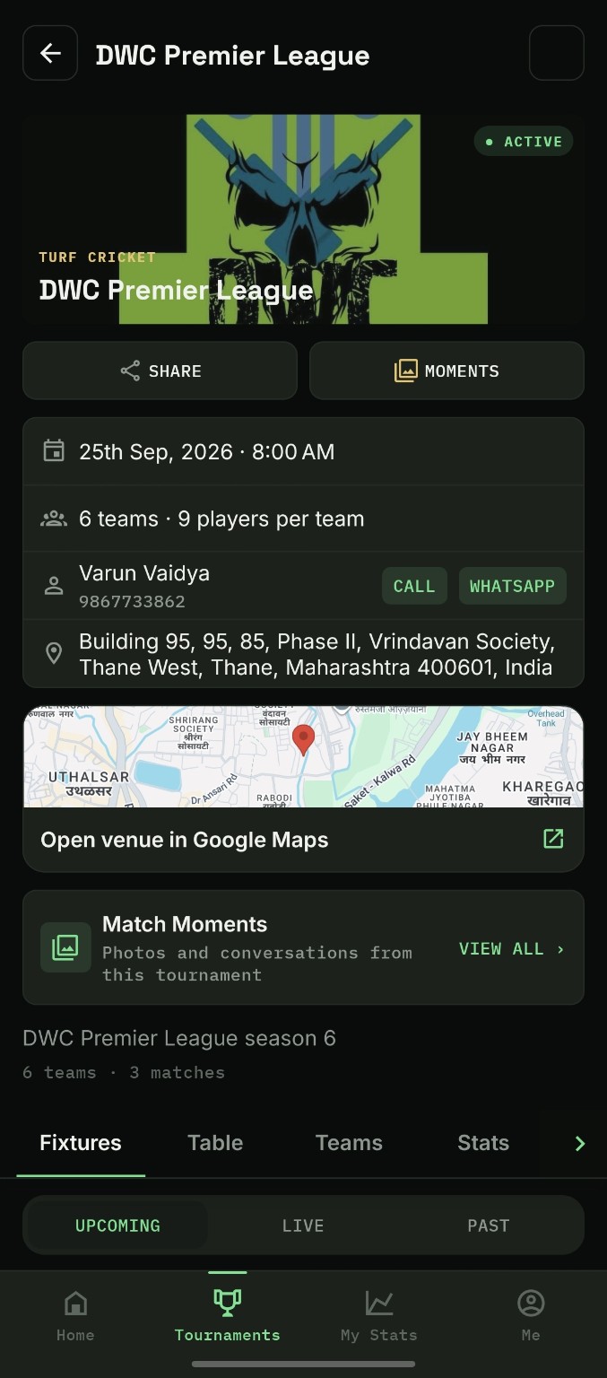 SportStage: Tournament HQ